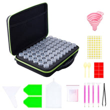 Load image into Gallery viewer, Multifunctional Portable Diamond Painting Tool Set Storage Bag, Style:, 30 Grid (Purple), 30 Grid (Blue), 30 Grid (Green), 30 Grid (Orange), 30 Grid (Black), 30 Grid (Red), 30 Grid (Pink), 60 Grid (Blue), 60 Grid (Green), 60 Grid (Orange), 60 Grid (Bla...