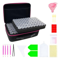 Load image into Gallery viewer, Multifunctional Portable Diamond Painting Tool Set Storage Bag, Style:, 30 Grid (Purple), 30 Grid (Blue), 30 Grid (Green), 30 Grid (Orange), 30 Grid (Black), 30 Grid (Red), 30 Grid (Pink), 60 Grid (Blue), 60 Grid (Green), 60 Grid (Orange), 60 Grid (Bla...
