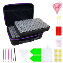 Load image into Gallery viewer, Multifunctional Portable Diamond Painting Tool Set Storage Bag, Style:, 30 Grid (Purple), 30 Grid (Blue), 30 Grid (Green), 30 Grid (Orange), 30 Grid (Black), 30 Grid (Red), 30 Grid (Pink), 60 Grid (Blue), 60 Grid (Green), 60 Grid (Orange), 60 Grid (Bla...