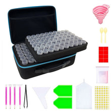 Load image into Gallery viewer, Multifunctional Portable Diamond Painting Tool Set Storage Bag, Style:, 30 Grid (Purple), 30 Grid (Blue), 30 Grid (Green), 30 Grid (Orange), 30 Grid (Black), 30 Grid (Red), 30 Grid (Pink), 60 Grid (Blue), 60 Grid (Green), 60 Grid (Orange), 60 Grid (Bla...