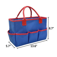 Load image into Gallery viewer, Teacher Stationery Storage Bag Gardening And Pruning Tool Bag, Blue, Purple, Black, Plum Red