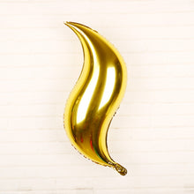 Load image into Gallery viewer, 10 PCS 24 Inch S-Shaped Balloon Fish Tail Wavy Balloon Birthday Wedding Party Arrangement Balloon, Golden, Silver, Red, Rose Red, 24-inch Tiffany blue S-shaped, 24-inch purple S-shaped