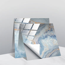 Load image into Gallery viewer, PVC Crystal Covered Film Geometric Pattern Tile Wall Sticker, 20 PCS 15cm