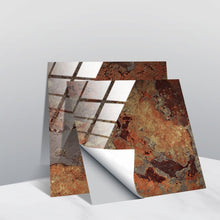 Load image into Gallery viewer, PVC Crystal Covered Film Geometric Pattern Tile Wall Sticker, 20 PCS 15cm
