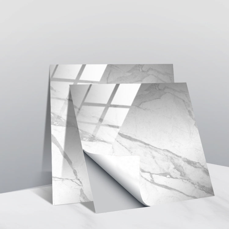 PVC Crystal Covered Film Geometric Pattern Tile Wall Sticker, 20 PCS 20cm