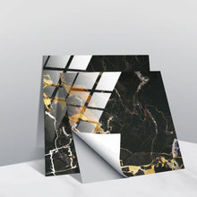 Load image into Gallery viewer, PVC Crystal Covered Film Geometric Pattern Tile Wall Sticker, 20 PCS 20cm