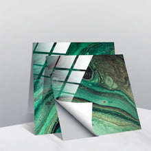 Load image into Gallery viewer, PVC Crystal Covered Film Geometric Pattern Tile Wall Sticker, 20 PCS 20cm