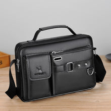 Load image into Gallery viewer, WEIXIER D235 Men Shoulder Bag Portable PU Leather Handbag