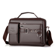 Load image into Gallery viewer, WEIXIER D235 Men Shoulder Bag Portable PU Leather Handbag