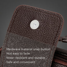 Load image into Gallery viewer, WEIXIER D235 Men Shoulder Bag Portable PU Leather Handbag