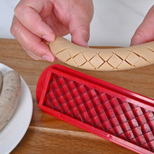 Load image into Gallery viewer, Hot Dog Ham &amp; Egg Cutter Barbecue Cut Texture Tool, Barbecue Cut
