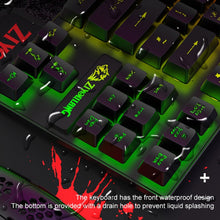Load image into Gallery viewer, ZIYOU LANG T2 88 Keys Gaming Mechanical Luminous Keyboard and Mouse Set, Cable Length: 1.6m, T2 Black, T2 White, T2 Blue