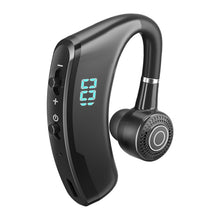 Load image into Gallery viewer, V9S Bluetooth Headset Noise Cancelling Headphones With LED Display, Black Single Ear, Blue Single Ear