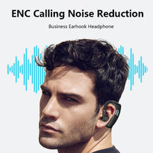 Load image into Gallery viewer, V9S Bluetooth Headset Noise Cancelling Headphones With LED Display, Black Single Ear, Blue Single Ear