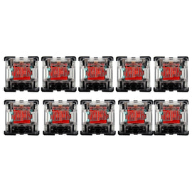 10 PCS Gateron G Shaft Black Bottom Transparent Shaft Cover Axis Switch, Style:, G3 Foot (Black Shaft), G3 Foot (Red Shaft), G3 Foot (Tea Shaft), G3 Foot (Blue Shaft), G3 Foot (White Shaft), G3 Foot (Green Shaft), G3 Foot (Yellow Shaft)                ...