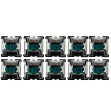 Load image into Gallery viewer, 10 PCS Gateron G Shaft Black Bottom Transparent Shaft Cover Axis Switch, Style:, G3 Foot (Black Shaft), G3 Foot (Red Shaft), G3 Foot (Tea Shaft), G3 Foot (Blue Shaft), G3 Foot (White Shaft), G3 Foot (Green Shaft), G3 Foot (Yellow Shaft)                ...
