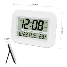 Load image into Gallery viewer, Household Big Screen Digital Electronic Alarm Clock Minimalist Living Room Mute Wall Clock
