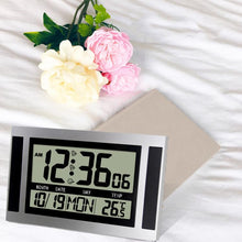 Load image into Gallery viewer, Large Screen LCD Wall Clock Minimalist Electronic Alarm Clock, Large Screen LCD