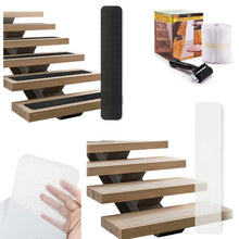 Load image into Gallery viewer, 15 PCS PEVA  Rubber Non-marking Step Non-slip Tape,Size:, 10 x 60cm, 10 x 81cm, 15 x 61cm, 15 x 76cm, 15 x 81cm