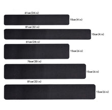 Load image into Gallery viewer, 15 PCS PEVA  Rubber Non-marking Step Non-slip Tape,Size:, 10 x 60cm, 10 x 81cm, 15 x 61cm, 15 x 76cm, 15 x 81cm