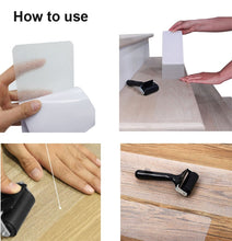 Load image into Gallery viewer, 15 PCS PEVA  Rubber Non-marking Step Non-slip Tape,Size:, 10 x 60cm, 10 x 81cm, 15 x 61cm, 15 x 76cm, 15 x 81cm