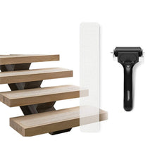Load image into Gallery viewer, 15 PCS PEVA  Rubber Non-marking Step Non-slip Tape,Size:, 10 x 60cm, 10 x 81cm, 15 x 61cm, 15 x 76cm, 15 x 81cm