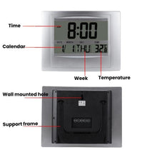 Load image into Gallery viewer, Home Big Screen Display Digital Electronic Wall Clock Living Room Temperature Clock, Anniversary Alarm
