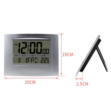 Load image into Gallery viewer, Home Big Screen Display Digital Electronic Wall Clock Living Room Temperature Clock, Anniversary Alarm