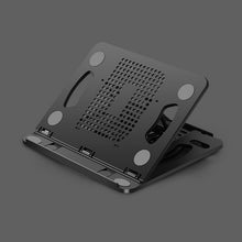 Load image into Gallery viewer, Foldable Laptop Desktop Heightening Cooling Bracket, Black, White, Pink