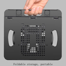 Load image into Gallery viewer, Foldable Laptop Desktop Heightening Cooling Bracket, Black, White, Pink