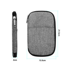 Load image into Gallery viewer, OMOUBOI Outdoor Travel Storage Bag Multi-Function Passport Package, Black, Red, Dark Blue, Gray White, Olive