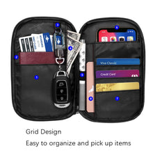 Load image into Gallery viewer, OMOUBOI Outdoor Travel Storage Bag Multi-Function Passport Package, Black, Red, Dark Blue, Gray White, Olive