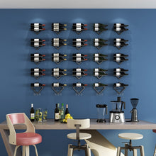 Load image into Gallery viewer, Wall Mounted Wine Rack Kitchen Dining Room Hanging Wine Glass Wine Bottle Rack, Wine Bottle, Hanging Cup
