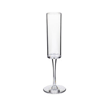 Load image into Gallery viewer, 165ml Household Acrylic Champagne Glasses, Black, Transparent