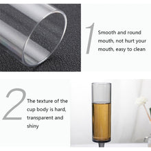 Load image into Gallery viewer, 165ml Household Acrylic Champagne Glasses, Black, Transparent