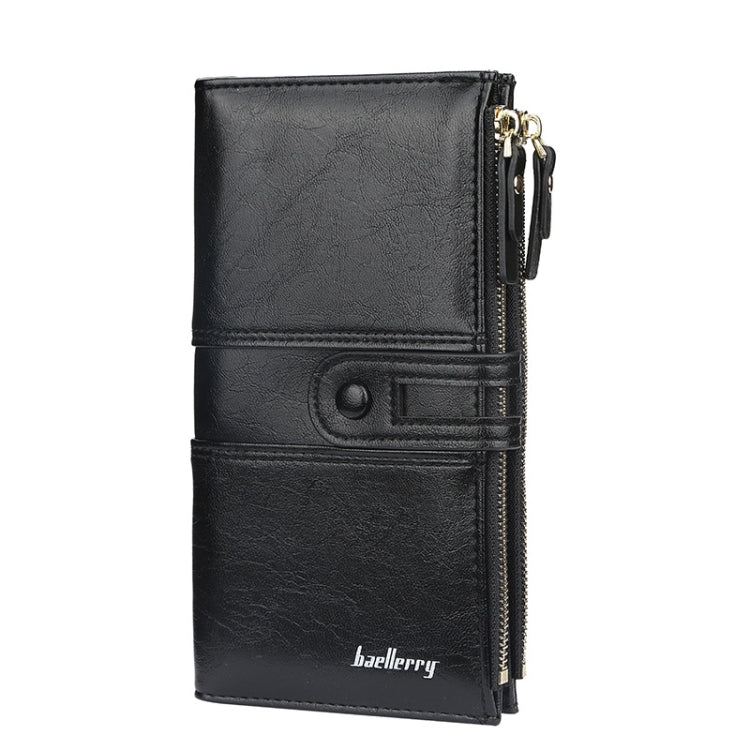Baellerry  Ladies Long Large Capacity Buckle Zip Clutch Multi-Card Wallet, Baellerry let(Pink, Baellerry Sky Blue, Baellerry Red, Baellerry Black, Baellerry Brown, Baellerry Dark Green