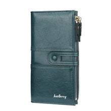 Load image into Gallery viewer, Baellerry  Ladies Long Large Capacity Buckle Zip Clutch Multi-Card Wallet, Baellerry let(Pink, Baellerry Sky Blue, Baellerry Red, Baellerry Black, Baellerry Brown, Baellerry Dark Green