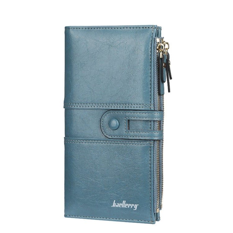 Baellerry  Ladies Long Large Capacity Buckle Zip Clutch Multi-Card Wallet, Baellerry let(Pink, Baellerry Sky Blue, Baellerry Red, Baellerry Black, Baellerry Brown, Baellerry Dark Green