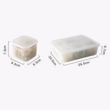 Load image into Gallery viewer, A2958 Chopped Onion Garlic Refrigerator Preservation Box with Lid, Small, 6-pieces / Sets, Dividered Box