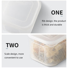 Load image into Gallery viewer, A2958 Chopped Onion Garlic Refrigerator Preservation Box with Lid, Small, 6-pieces / Sets, Dividered Box