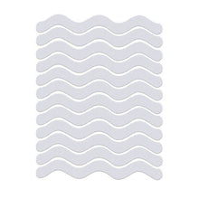 Load image into Gallery viewer, 24pcs /Bag Wavy Shaped Safety Bathtub Non-Slip Sticker, 1.3 x 18cm