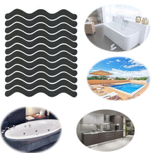 Load image into Gallery viewer, 24pcs /Bag Wavy Shaped Safety Bathtub Non-Slip Sticker, 1.3 x 18cm