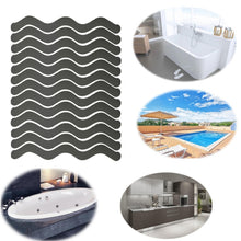 Load image into Gallery viewer, 24pcs /Bag Wavy Shaped Safety Bathtub Non-Slip Sticker, 1.3 x 18cm