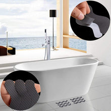 Load image into Gallery viewer, 24pcs /Bag Wavy Shaped Safety Bathtub Non-Slip Sticker, 1.3 x 18cm