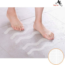 Load image into Gallery viewer, 24pcs /Bag Wavy Shaped Safety Bathtub Non-Slip Sticker, 1.3 x 18cm