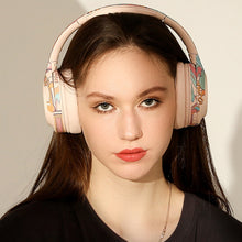 Load image into Gallery viewer, EL-A2 Gaming Ambient Light Folding Wireless Bluetooth Headset, Black, Pink, Red