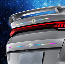 Load image into Gallery viewer, 2pcs 60cm Colorful Laser Car Stickers Body Scratches Cover Car Stickers