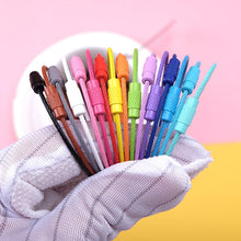 Load image into Gallery viewer, 20 PCS Colorful Paint Steel Wire Rope Car Key Ring DIY Accessories, Car Key Ring