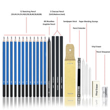 Load image into Gallery viewer, 95 PCS / Set Yover Oily Colored Pencil Set Art Sketch Pencil Painting Set, 95 PCS / Set