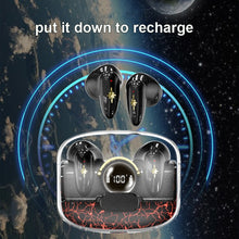 Load image into Gallery viewer, TWS Wireless Bluetooth Headset In-ear Space Capsule Gaming Headset, Space Capsule White